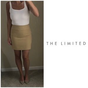 The Limited Camel Tan Mini-Skirt, sz 4